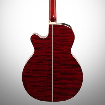 Takamine GN75CE Acoustic-Electric Guitar, Wine Red image 5