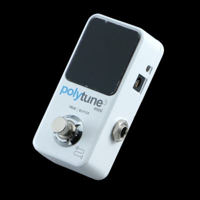 ギター tc electronic polytune3 mini TC Electronic PolyTune 3 Noir Mini Polyphonic Tuning Pedal