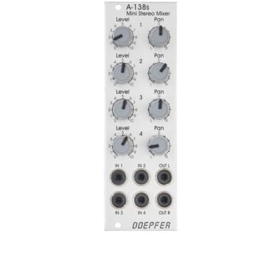 Doepfer A-138-S Eurorack Stereo Mini Mixer Module image 7