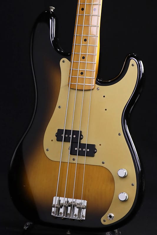 Fender Japan Precision Bass PB57 1101993 Tabacco Sunburst (04 