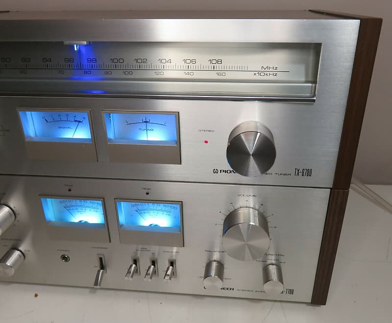 PIONEER 2Pc AMPLIFIER SA-7700 +TUNER TX-6700 SERVICED FULLY