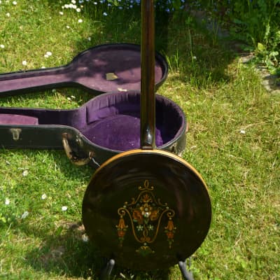 Slingerland Maybell Queen vintage plectrum banjo w/original case / video image 4