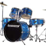 Ludwig Drums LJR106 5-Pc Junior Drum Kit with Hardware and Cymbals - BLUE 2
