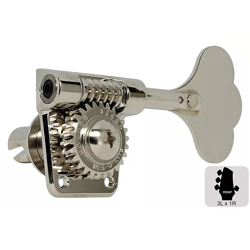 GOTOH GB528 Resolite Bass Tuning Machines Tuners 3L x 1R Reverb