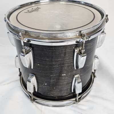Ludwig Classic Series 10x9 Rack Tom 1980s - Charcoal Shadow image 3