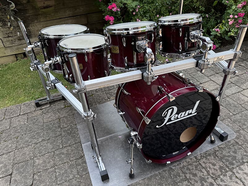 Pearl Masters Custom Maple Shell Drum Kit | Reverb