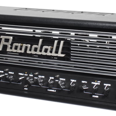 Randall Thrasher 120 2-Channel 120-Watt Tube Guitar Amp Head Black image 2