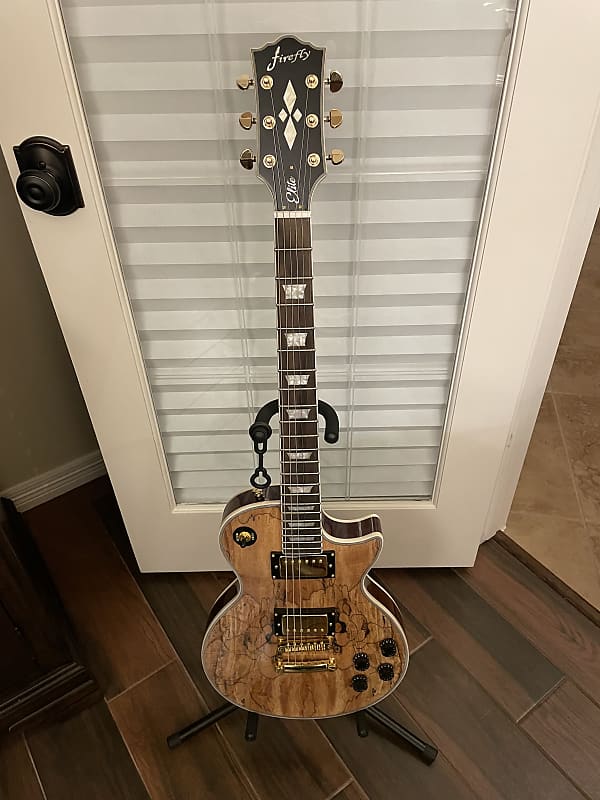 Firefly Les Paul Elite Spalted Maple Reverb