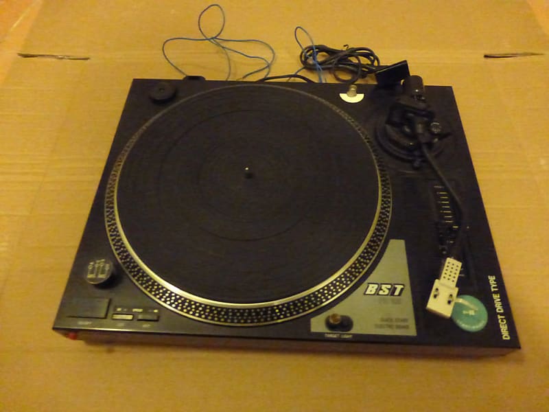 late 90s Technics 1200 Clone BST PR 105 professional Reverb