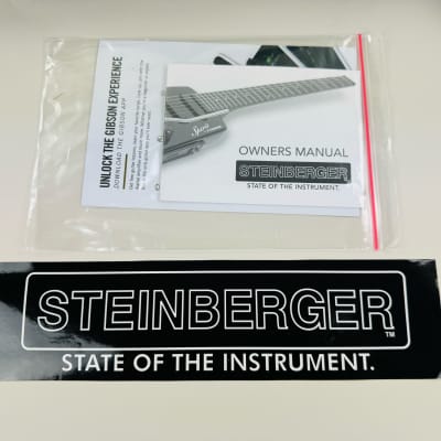 Steinberger Spirit XT-2, "One For My Lefty Bass Brothers!" 2023 - Black image 3