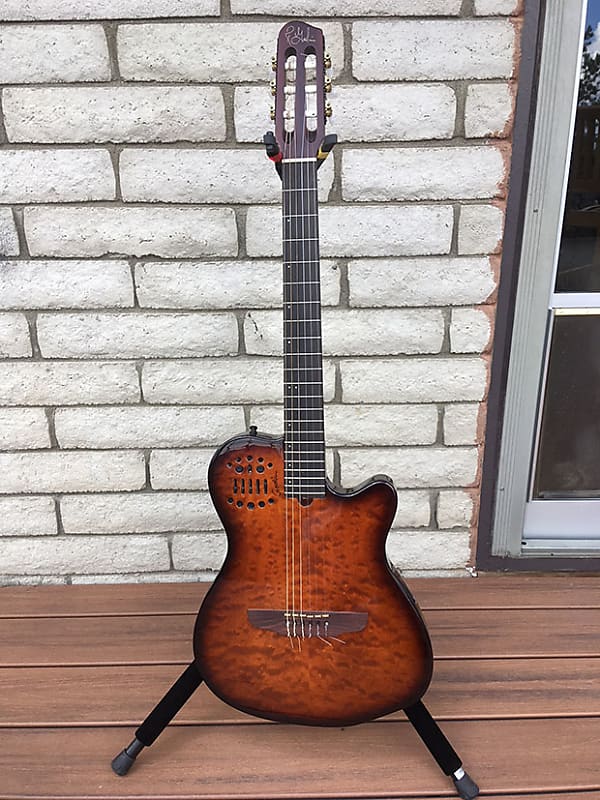 Godin Multiac ACS Nylon Synth Guitar with Roland GR20 Synth Reverb