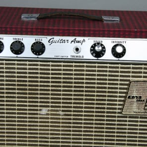 1960's Guyatone GA-520 Vintage Electric Guitar Tube Amplifier Amp image 9