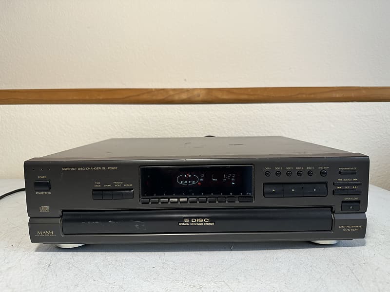 Technics SL-PD687 CD Changer 5 Compact Disc Player HiFi | Reverb