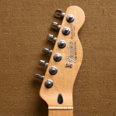 Fender MIM Stratocaster Neck w/ tuners - 2004 Natural Maple | Reverb