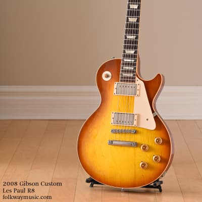 Gibson 2018 Gibson Custom Shop Historic Collection 1958 Les Paul Standard Reissue VOS Figured Top Royal Teaburst