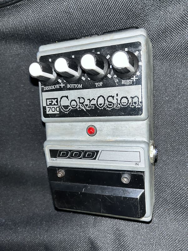 DOD FX70C Corrosion 1990s - Silver | Reverb