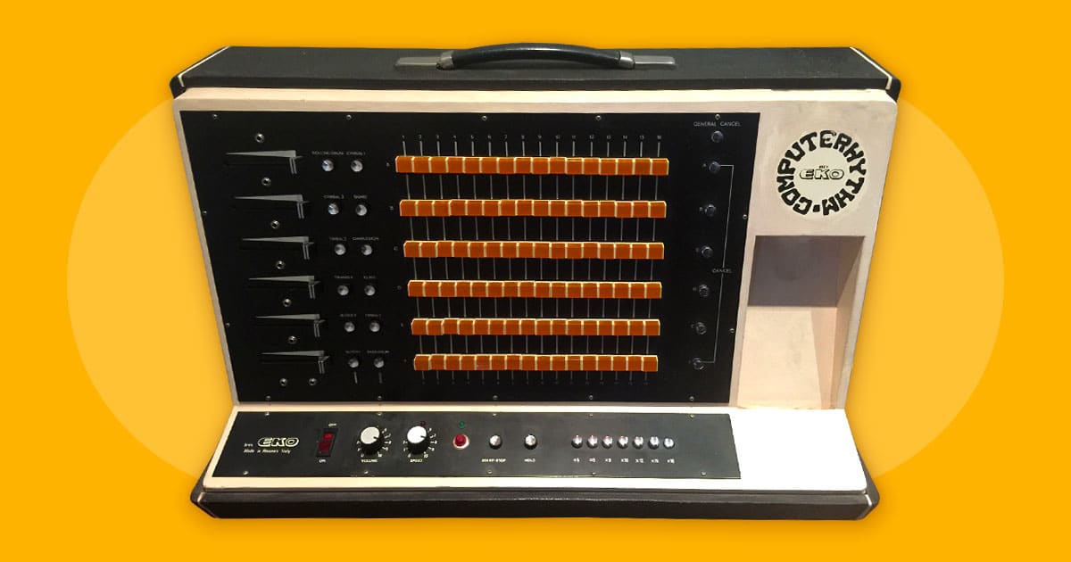 Eko drum machine on sale