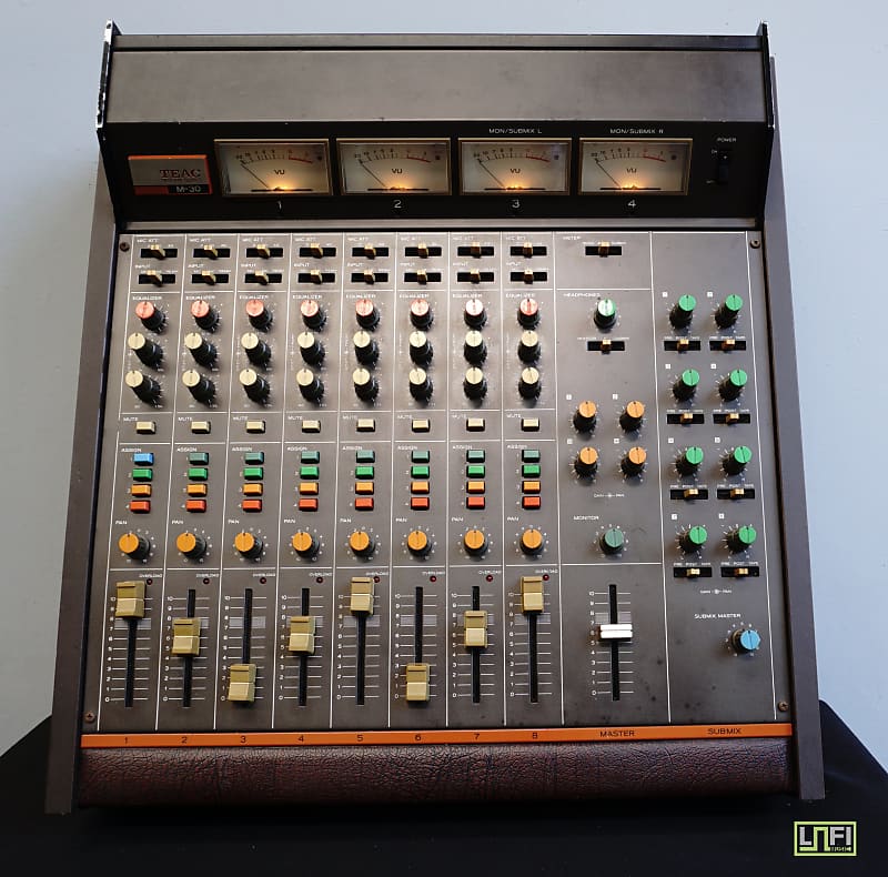 Teac Tascam Series M-30 8 Channel Vintage Analogue Mixer - 100V