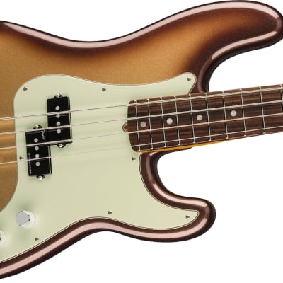 Fender American Ultra Precision Bass Rosewood Fingerboard Mocha Burst image 5