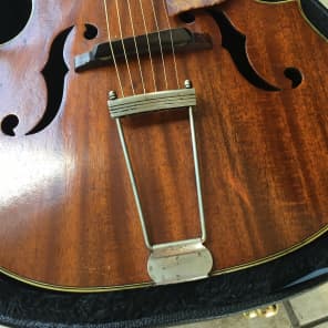 1930s Oscar Schmidt Sovereign Stella Cello Archtop Guitar RARE image 3