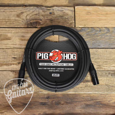 Pig Hog 8mm Mic Cable, 25Ft XLR image 2