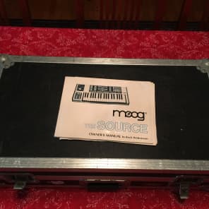 Moog Source Model 341A w/ anvil flight case and original manual. image 2