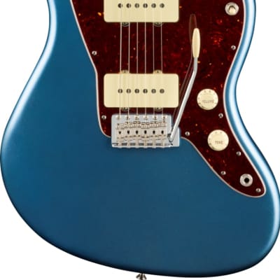 Fender American Performer Jazzmaster Electric Guitar Satin Lake Placid Blue image 1