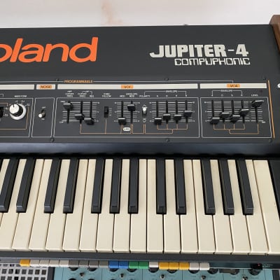 Roland Jupiter 4 49-Key Synthesizer 1978 - 1982 - Black