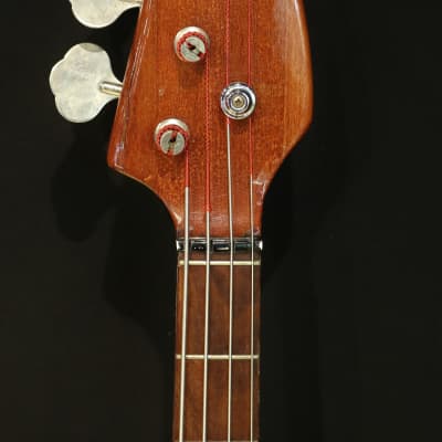 Meazzi Bass Guitar 1970's Natural image 3