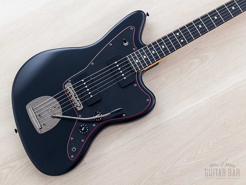 Fender Made In Japan Noir Jazzmaster Satin Black | Reverb