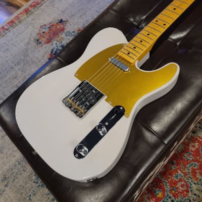 2022 Fender JV Japan Vintage Modified 50's Telecaster - MIJ Tele White Blonde image 2