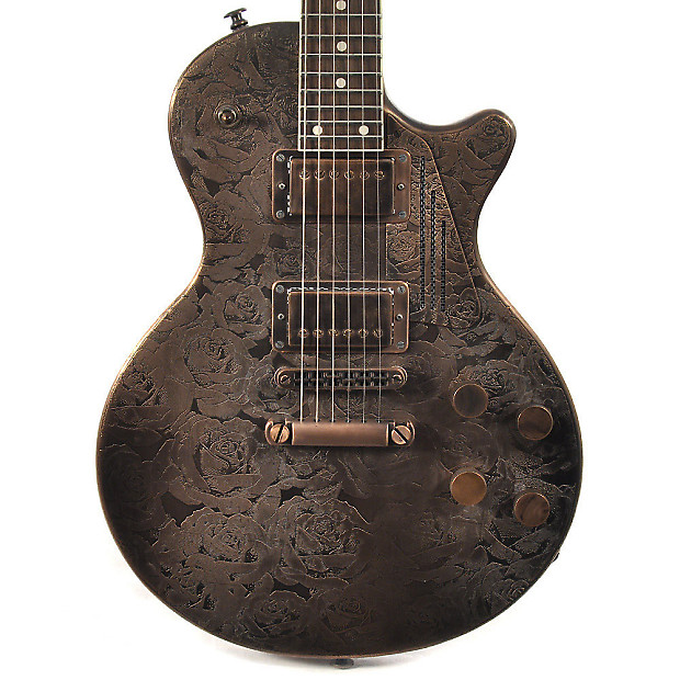 James Trussart Steel Deville Antique Copper Roses Reverb