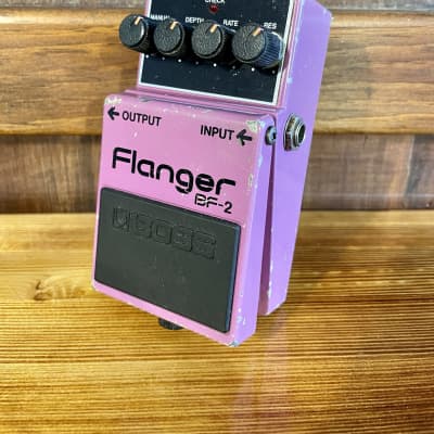 Boss BF-2 Flanger 1980-1984 (Black Label) Made In Japan | Reverb 