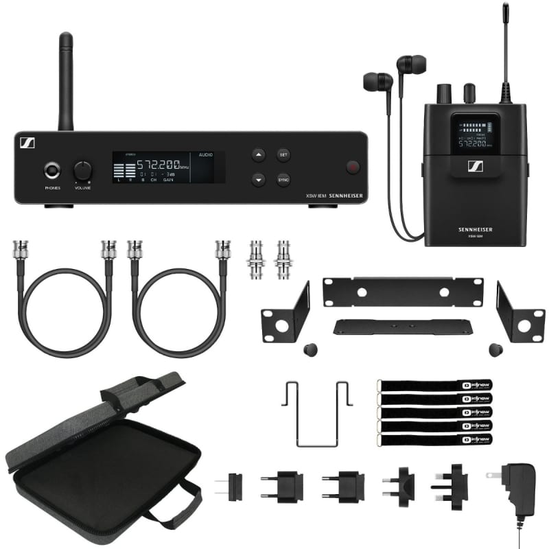 Sennheiser XSW1 ME2 B Microfono Lavalier Set Wireless 614MHz-638MHz banda B  Radiomicrofoni Lavalier o Bavero