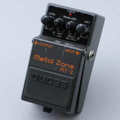 Boss MT-2 Metal Zone Distortion Guitar Effects Pedal P-23820 for sale