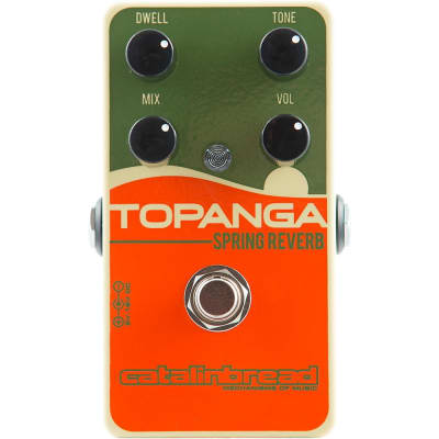 Catalinbread Topanga Spring Reverb Guitar Effects Pedal for sale