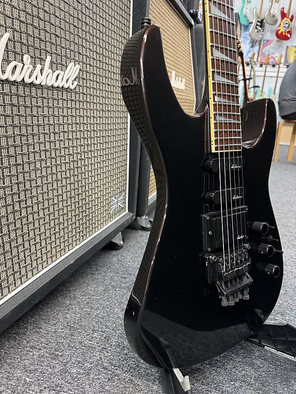 Charvel Model 6 HSS with Rosewood Fretboard 1980s - Black Cherry