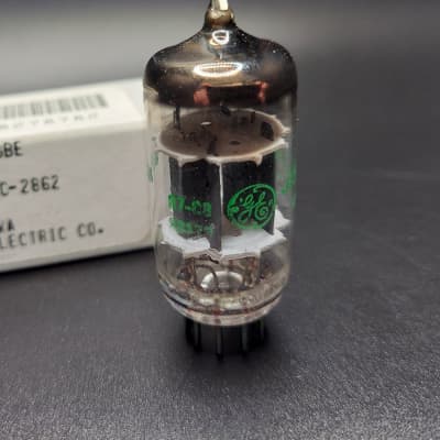 Matched pair: GE 12SN7GTA vacuum tubes - new old stock - original boxes - matching date selling codes