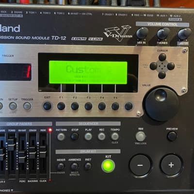 Roland  TD-12KV Custom Additions image 2