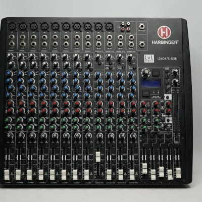 Features & Benefits of the Harbinger LV12 12-Channel Analog Mixer with  Bluetooth & FX 