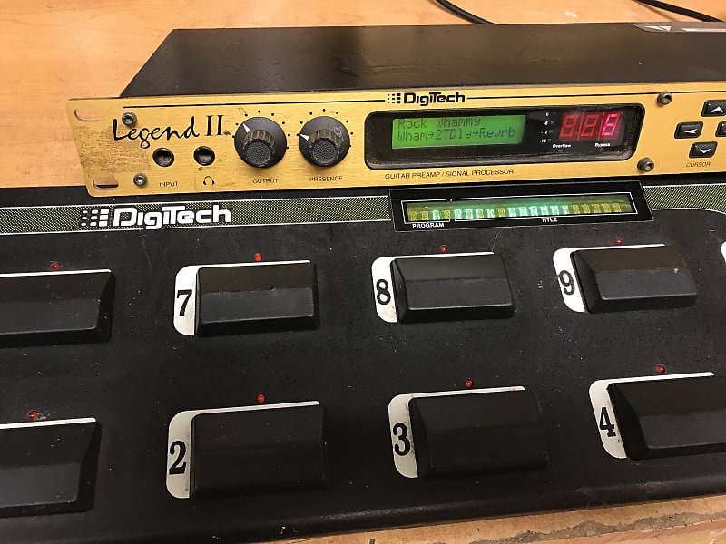 DigiTech Legend ll w/foot controller 90's Reverb