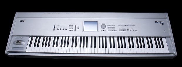 Used Korg Triton Pro X Synthesizer Workstation with 88 Weighted