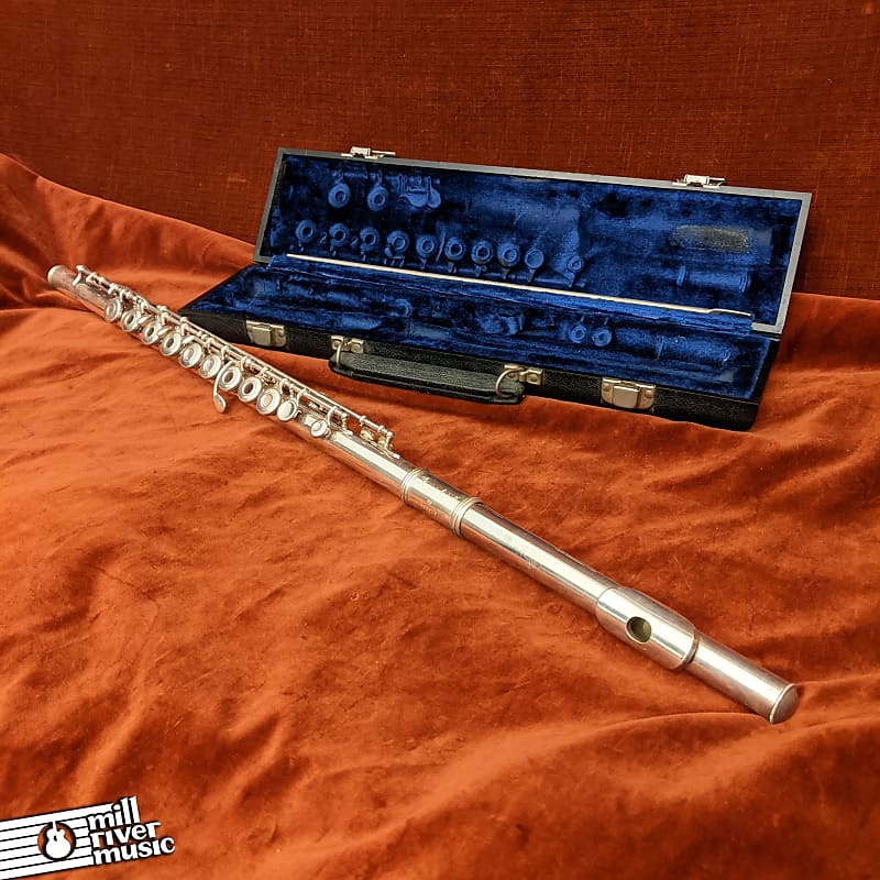 Gemeinhardt M3 Open-Hole Silver-Plated Vintage Flute c. 1970s w/ Case image 1