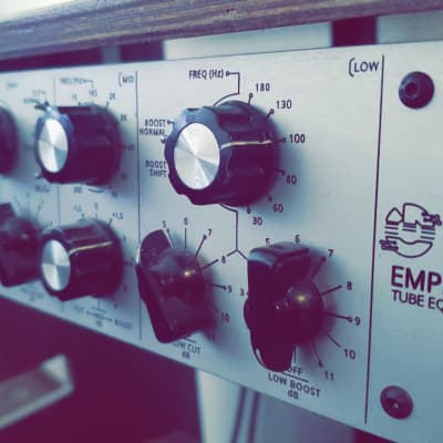 Gainlab Audio  Empress equalizer 2022 - 2x3 Band Tube Equalizer with Stepped Attenuator Desig image 3