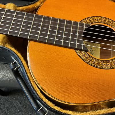 Raimundo classical electric guitar model #106 made in Spain 1970s-1980s in excellent condition with original vintage hard case. image 10