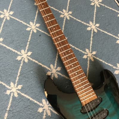Fernandes Electric Guitar Ocean Blue image 6