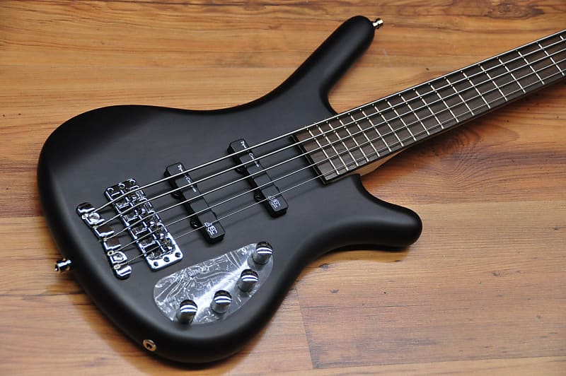 Warwick Rock Bass Corvette passive 5弦 Warwick Rockbass Corvette 5 Passive Nirvana Black | Reverb