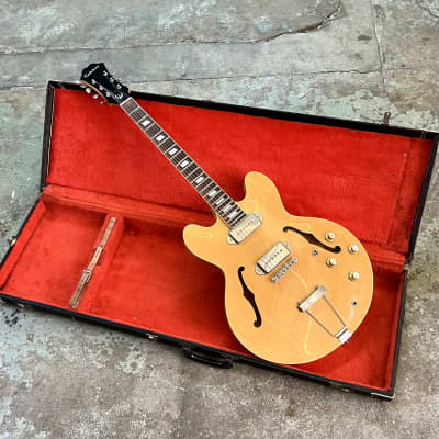 1991 Epiphone Casino Electric Guitar Cherry w/ Bigsby & Case, Pre-Elitist,  Japan Terada | Reverb