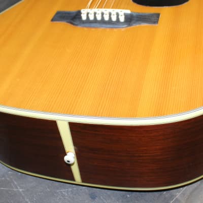 Martin D12-35 1968 Natural  Brazilian Rosewood back and sides. With Original Case image 6