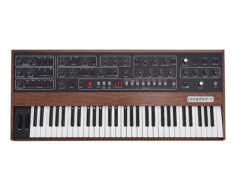 Sequential Dave Smith Prophet 5 Analog Synthesizer - B-Stock image 1